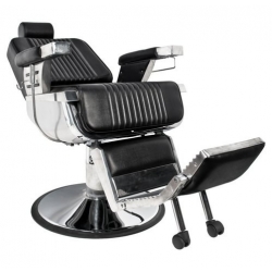 GABBIANO FOTEL BARBERSKI ROYAL CZARNY